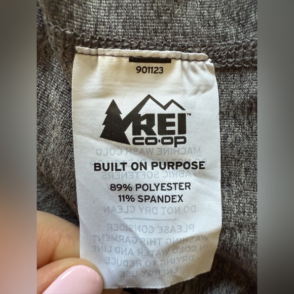 REI Co-Op Women’s Gray Quarter Zip Tech Pullover Long Sleeve Shirt - Size XXL - Picture 5 of 7
